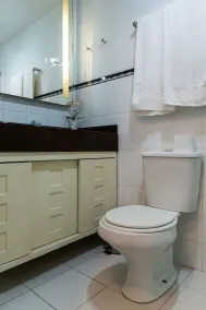 Stunning view over Ipanema, 2 BR - Badrum