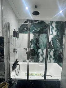 Luxury beach 2 bedroom apartment - Baño