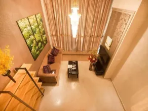 WAIFIDEN Guangzhou Grand View Golden Palace Apartment - Chambre
