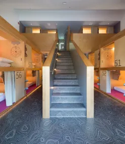 Pangea Pod Hotel - Chambre