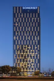 Somerset Baitang Suzhou - Ausblick vom Zimmer
