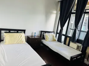 2 bedroom with 2 Balconies Skyline View - Værelse
