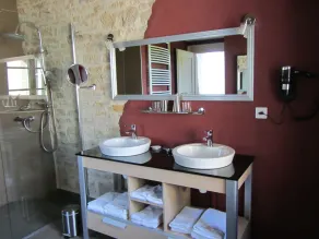 Le relais des deux tours - Badezimmer