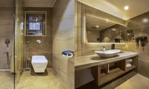 Treebo Premium Savera Inn - Bathroom