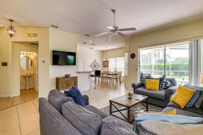 8 Mi to Disney! Villa w/ Heated Pool & Games - Interiör