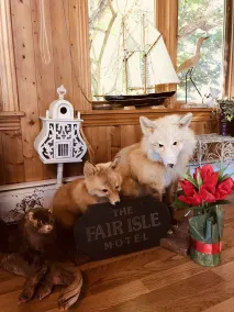 Fair Isle Motel - Lobby
