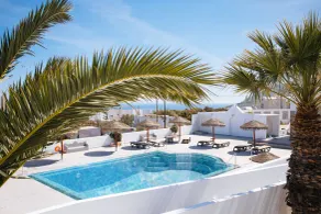 Nikos Hotel - Vue de la chambre