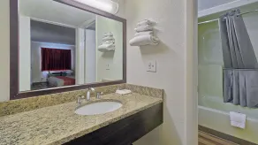 Motel 6-Maple Shade Township, NJ - Philadelphia - Mt Laurel - Salle de bain