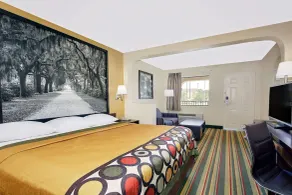 Super 8 by Wyndham Byron/South Macon - Chambre