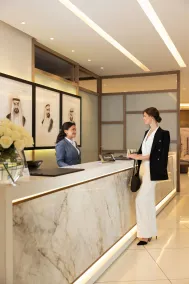 Fairmont Dubai - Réception
