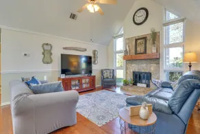 Southport Getaway w/ Private Pool ~ 15 Mi to PCB! - Interiør