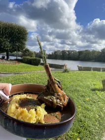 Hôtel Les Bords De Seine La Roche Guyon - Restaurant