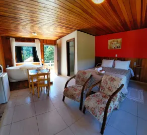 Chalés Leopoldo em Monte Verde - Quarto