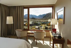 Los Cerros del Chaltén Boutique Hotel - Ausblick vom Zimmer