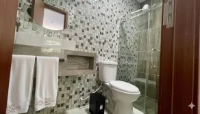 Sun Route Hotel - Baño