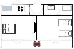 Mathraki Resort - Room
