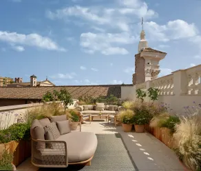 Six Senses Rome - View from room