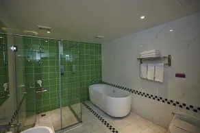 European Castle歐堡商務汽車旅館有限公司 - Salle de bain