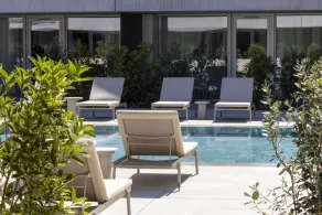 Hôtel Villa Castellane Gréoux-les-Bains - Vue de la chambre