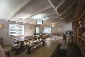 Hostal La Nuez - Coin salon dans le hall