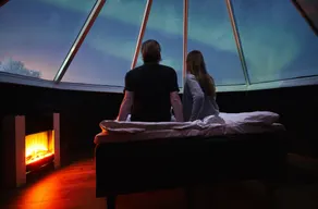Apukka Resort - Vue de la chambre