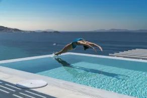 Mykonos Riviera Hotel & Spa, a member of Small Luxury Hotels of the World - Chambre