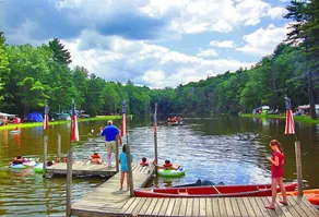 Sturbridge RV Resort - Campground - Bådsejlads