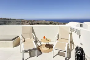 Adorno Oia - Vue de la chambre