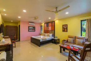 La Cabana Beach & Spa, By Ashvem Beach - Chambre