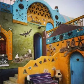 Anakato Nubian Experience - Zona de estar del vestíbulo
