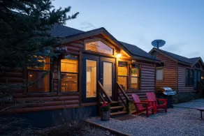 Snake River Cabin Village - Ausblick vom Zimmer