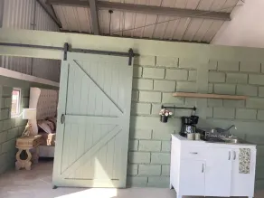 Cabaña tipo granero Granglam Ixkapada  - Eigene Küche