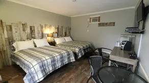Motel La Source - Ausblick vom Zimmer