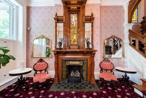 Central Park Bed & Breakfast - Coin salon dans le hall
