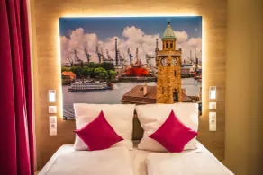 Hotel Luckys Inn - Vue de la chambre