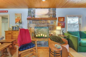 Cozy Okemo Cabin: Steps to Lake 2 Mi to Slopes - Interiør
