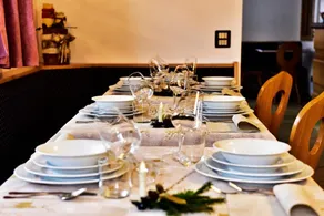 Alpen Hotel Rabbi - Restaurang
