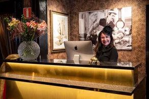 Bomans Hotell i Trosa - Rezeption