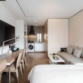 OriLive Apartment Hotel Dongguan Dongcheng Wanda Branch - Zimmer