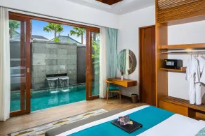S18 Bali Villas - Ausblick vom Zimmer