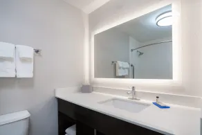Holiday Inn Express Hotel & Suites Albuquerque - North Balloon Fiesta Park by IHG - Salle de bain