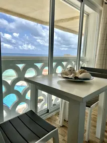 Beach and Ocean Front Apartments Cancun - Ausblick vom Zimmer