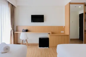 Twin Bed Studio Room at Annora Living Apartment - Room