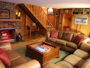 Riversong Inn Retreat - Coin salon dans le hall