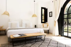  Villa Al Assala Palmeraie - Piscine chauffée - Chambre