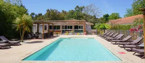 Le Lodge Ondres - Piscine