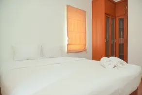 Homey 2BR Apartment at Marina Ancol By Travelio - Chambre