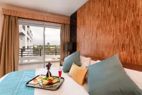 Calypso Hôtel - Ausblick vom Zimmer