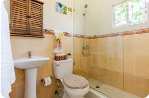 Escape to Puerto Plata, Cozy 2BR Loft in Las Mercedes, 5 Min from Beaches - Bathroom