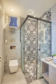Hotel Golden Place 325E I Near Medanta Hospital I Best For Medical , Couples And corporate - Salle de bain